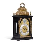 A gilt-mounted ebony quarter repeating table clock, James Markwick, London, circa 1720