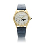 Reference 4856  A yellow gold wristwatch with moon phases, Circa 1999 