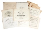F. Schubert. Collection of first and early editions, C19th