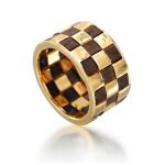  WOOD AND GOLD RING | VAN CLEEF & ARPELS, 1970S