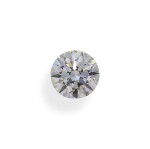 A 2.48 Carat Round Diamond, F Color, SI1 Clarity