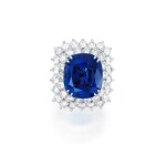 David Webb | Sapphire and Diamond Ring