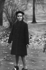 'Girl in a Beret in Central Park, N. Y. C.' 