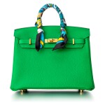 Bamboo Birkin 25cm in Togo Leather with Gold Hardware, 2020