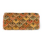American Flame Stitch Needlework Pocketbook, Pennsylvania, dated March 26, 1758
