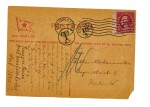 A. Einstein, Autograph postcard, to Esther Michanowska, 12 December 1930