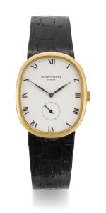 PATEK PHILIPPE | ELLIPSE, REFERENCE 3948  YELLOW GOLD WRISTWATCH  MADE IN 1987
