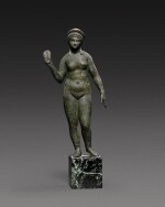 A Roman Bronze Figure of Aphrodite, circa 2nd Century A.D.