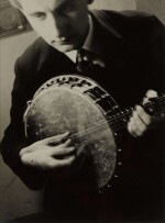 Clemens Röseler as the Banjo Player in the Bauhaus Band