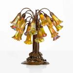Eighteen-Light “Lily” Table Lamp