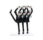 A cut-out silhouettes of Karl Lagerfeld | Silhouettes découpées de Karl Lagerfeld 