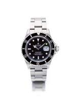 ROLEX | SUBMARINER REF 16610, A STAINLESS STEEL AUTOMATIC CENTER SECONDS WRISTWATCH WITH BRACELET CIRCA 1994