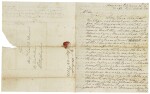 Washington, George. One autograph letter signed & 3 letters signed to General Alexander McDougall, September 1777