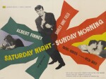 SATURDAY NIGHT AND SUNDAY MORNING (1960) POSTER, BRITISH