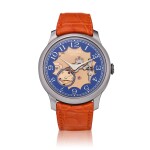 Chronometre Bleu Byblos | A limited edition tantalum semi-skeletonised wristwatch, Circa 2014 | F.P. Journe | Chronometre Bleu Byblos | 限量版鉭金屬半鏤空腕錶，約2014年製