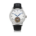 Reference 730.025F 1815 Tourbillon  A limited edition platinum tourbillon wristwatch with zero-reset mechanism, Circa 2016