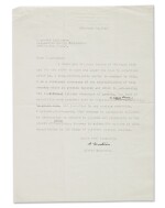 EINSTEIN TLS TO STRAUS | ON HIS OPPOSITION TO THE MILITARIZATION OF THE US, 24 FEB 1948