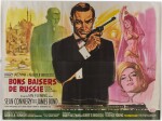 From Russia with Love/ Bons Baisers de Russie (1963), first French release billboard poster (1964)
