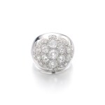 Diamond ring, 'Bague Boule'