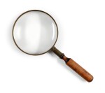 [Carroll--Dodgson], the author's magnifying glass