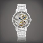 Reference 5180 | A white gold skeletonised bracelet watch, Circa 2010 | 百達翡麗 | 型號5180 | 白金鏤空鏈帶腕錶，約2010年製