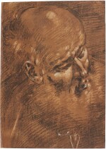 GIACOMO CAVEDONE | THE HEAD OF AN OLD MAN, PROBABLY ST JOSEPH