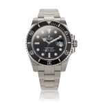 Reference 116610LN Submariner | A stainless steel automatic wristwatch with date and bracelet, Circa 2018 | 勞力士 116610LN 型號 Submariner | 精鋼自動上鏈鍊帶腕錶備日期顯示，約2018年製