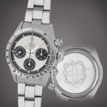 Daytona 'Alpine Research', Reference 6265 | A stainless steel chronograph wristwatch with bracelet | Circa 1971