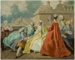 CIRCLE OF JEAN FRANÇOIS DE TROY | A GROUP OF ELEGANT FIGURES SEATED IN A PARK