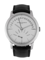 VACHERON CONSTANTIN | PATRIMONY, REF 86020 WHITE GOLD WRISTWATCH WITH DAY AND DATE CIRCA 2012