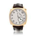 Reference 82035 American 1921, A pink gold asymmetrical wristwatch, Circa 2009