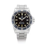 ROLEX  |  SEA-DWELLER "GREAT WHITE", REFERENCE 1665  A STAINLESS STEEL WRISTWATCH WITH RAIL DIAL, DATE AND BRACELET, CIRCA 1979" | 勞力士 | Sea-Dweller “Great White” 型號1665 精鋼鏈帶腕錶，備日期顯示，錶殼編號5766999，約1979年製作"