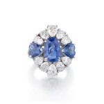 Repossi | Bague saphir et diamants  | Sapphire and diamond ring