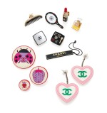 CHANEL | COLLECTION OF PINS AND A PAIR OF EARRINGS 