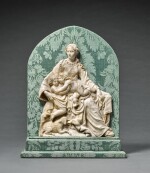 Southern Netherlandish, early 17th century | Relief with the Virgin and Child and the Infant Saint John the Baptist