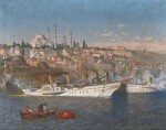 REINHOLD HANSCHE | Arrival of Kaiser Wilhelm II in Constantinople