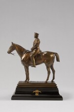 King Wilhelm II von Württemberg (1848-1921) on horseback | König Wilhelm II von Württemberg (1848-1921) zu Pferde