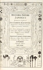Kaempfer | The history of Japan, 1727, 2 volumes