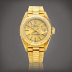    	 DateJust, Reference 69178 | A yellow gold wristwatch with date and bracelet, Circa 1983 | 勞力士 | DateJust 型號69178 | 黃金鏈帶腕錶，備日期顯示，約1983年製