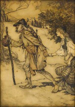 Arthur Rackham | Original illustration for Grimm's Fairy Tales, 1914