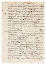 Santi Fantoni and Luigi Federighi | Letter to Lorenzo Corsini, [Cádiz], 1590