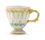 A BERLIN (K.P.M) CUP FROM THE CATHERINE THE GREAT SERVICE, CIRCA 1770-72