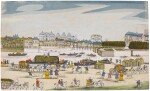 A view of Paris, North-west India, probably Jaipur, late 18th century
