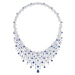 Graff | Sapphire and Diamond 'Rhythm' Necklace