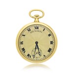 PATEK PHILIPPE |  A YELLOW GOLD OPEN FACED WATCH, MADE IN 1915