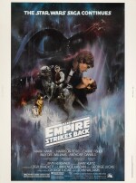 THE EMPIRE STRIKES BACK, US STYLE A POSTER, ROGER KASTEL, 1980