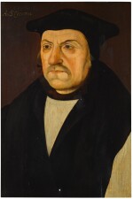 Portrait of Matthew Parker (1504-1575), Archbishop of Canterbury