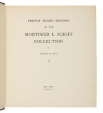 [Schiff, Mortimer L., collection] — de Ricci, Seymour, compiler | The catalogue of Schiff's library of signed bindings