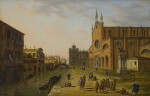 Circle of Hendrik Frans Van Lint, called Lo Studio | A VIEW OF CAMPO SAN GIOVANNI E PAOLO, VENICE