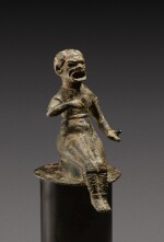 A Roman Bronze Figure of a Comic Actor, circa 2nd Century A.D.